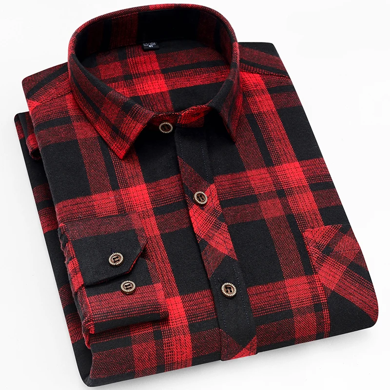 2021 NEW Fashion brushed fabric classic check design long sleeve turn down collar slim fit comfortable men plaidcasual shirts
2021 NEW Fashion brushed fabric classic check design long sleeve turn down collar slim fit comfortable men plaidcasual shirts