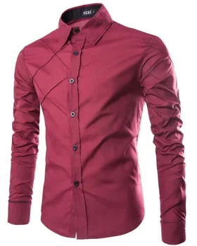 Brand New Men's Slim Fit Turn Down Collar Casual Shirt Social Solid Color Plaid Full Sleeve Shirt
Brand New Men's Slim Fit Turn Down Collar Casual Shirt Social Solid Color Plaid Full Sleeve Shirt