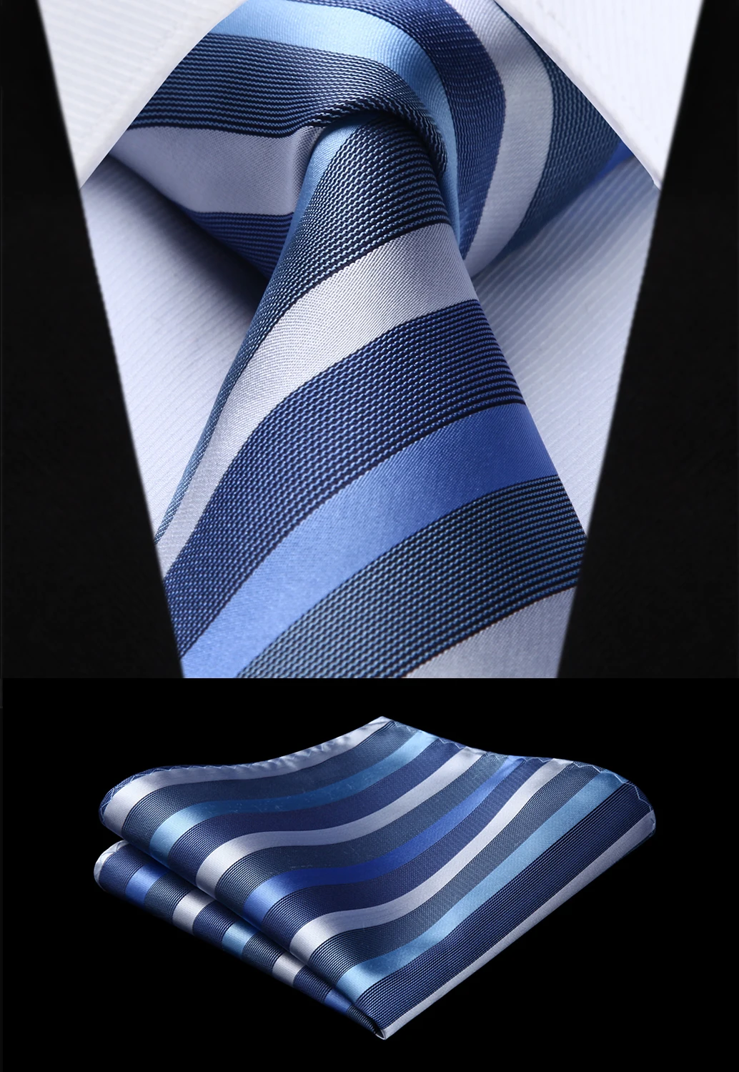 Woven Men colorful Tie Blue Striped Necktie Handkerchief Set#TS914B8S Party Wedding Classic Fashion Pocket Square Tie
Woven Men colorful Tie Blue Striped Necktie Handkerchief Set#TS914B8S Party Wedding Classic Fashion Pocket Square Tie