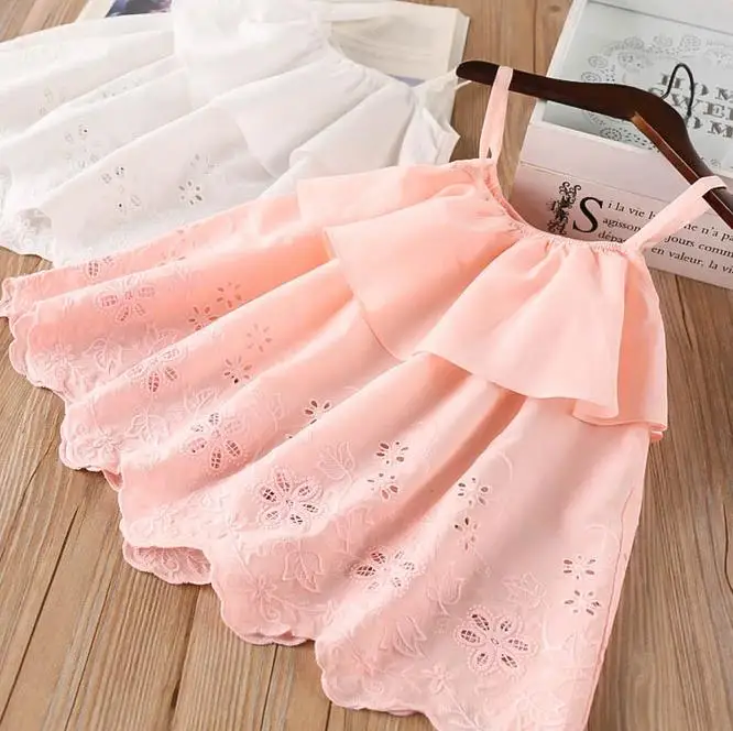 Owligbaby 2018 Fashion Summer Cotton Strap Ruffles Hollow Girls Dress Baby Girl Clothes
Owligbaby 2018 Fashion Summer Cotton Strap Ruffles Hollow Girls Dress Baby Girl Clothes