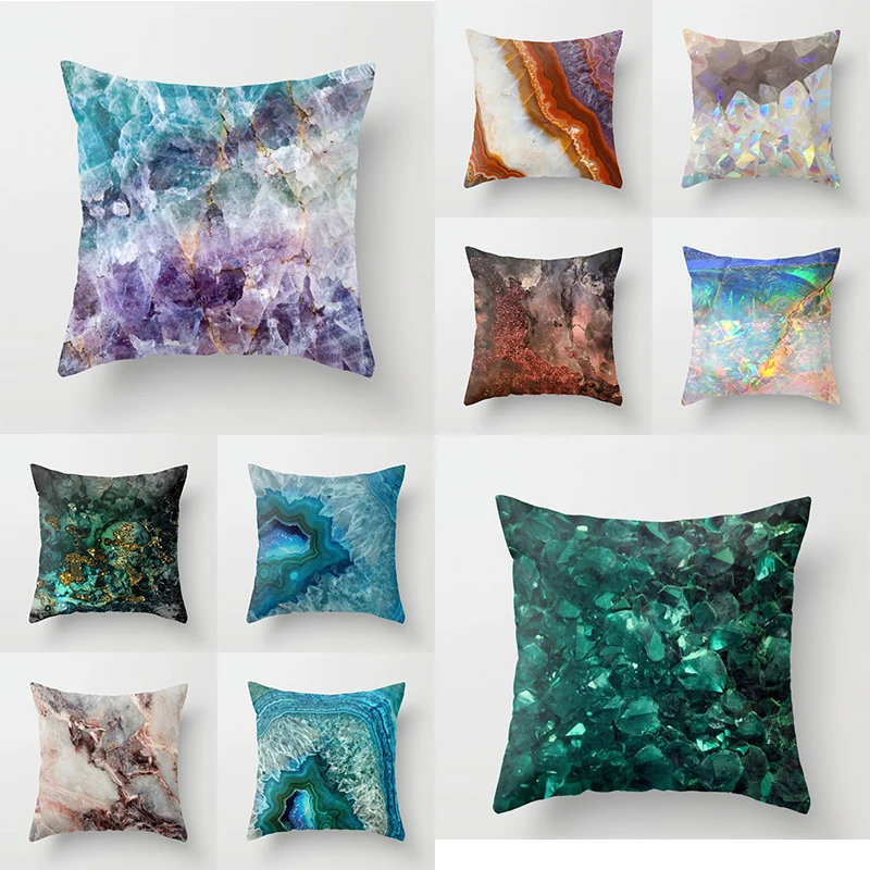 Colorful Stone Texture Printed Cushion Cover 45x45cm Blue Starry Sky Throw Pillow Cover Marble Pillowcases Granite Decor Home
Colorful Stone Texture Printed Cushion Cover 45x45cm Blue Starry Sky Throw Pillow Cover Marble Pillowcases Granite Decor Home