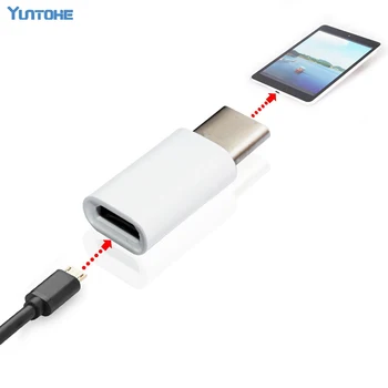 USB 3.1 Type C Male to Micro USB 2.0 5Pin Female Data Adapter For Tablet & Mobile Phone White Color 100pcs/lot
USB 3.1 Type C Male to Micro USB 2.0 5Pin Female Data Adapter For Tablet & Mobile Phone White Color 100pcs/lot
