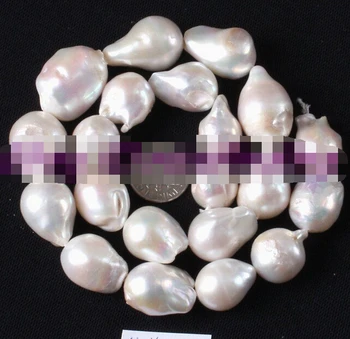 Free shipping Jewelry 00503 baroque white natural cultured pearl loose beads strand 15"
Free shipping Jewelry 00503 baroque white natural cultured pearl loose beads strand 15"