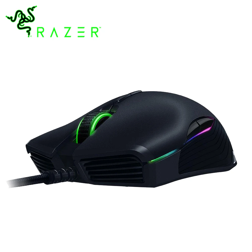 

Razer Lancehead Tournament Edition Wired Gaming Mouse 16000 DPI 9 Buttons 5G Optical Sensor eSport Gaming Ambidextrous Mouse