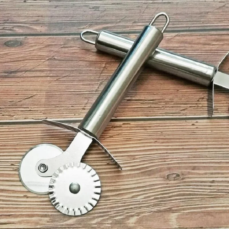 1pc Creatives Kitchen Knife For Pizza Dough Pasta Pastry Stainless Steel Double Roller Pizza Knife Cutter Kitchen Tools
1pc Creatives Kitchen Knife For Pizza Dough Pasta Pastry Stainless Steel Double Roller Pizza Knife Cutter Kitchen Tools