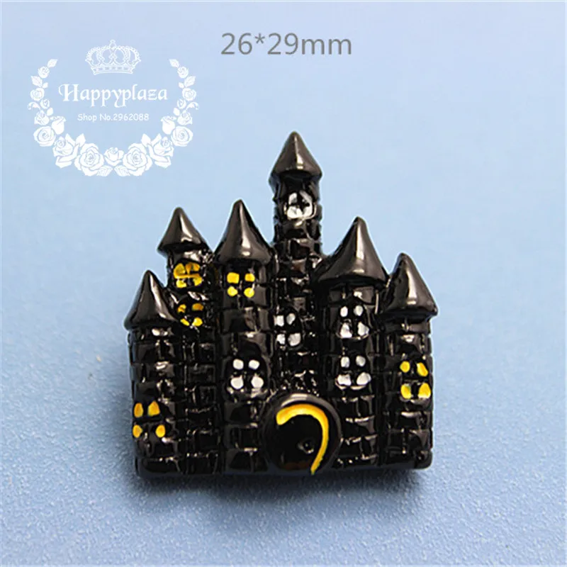 10pcs Resin Flatback Cabochon Haunted House for Halloween Miniature Art Supply Decoration Charm Craft,26*29mm
10pcs Resin Flatback Cabochon Haunted House for Halloween Miniature Art Supply Decoration Charm Craft,26*29mm