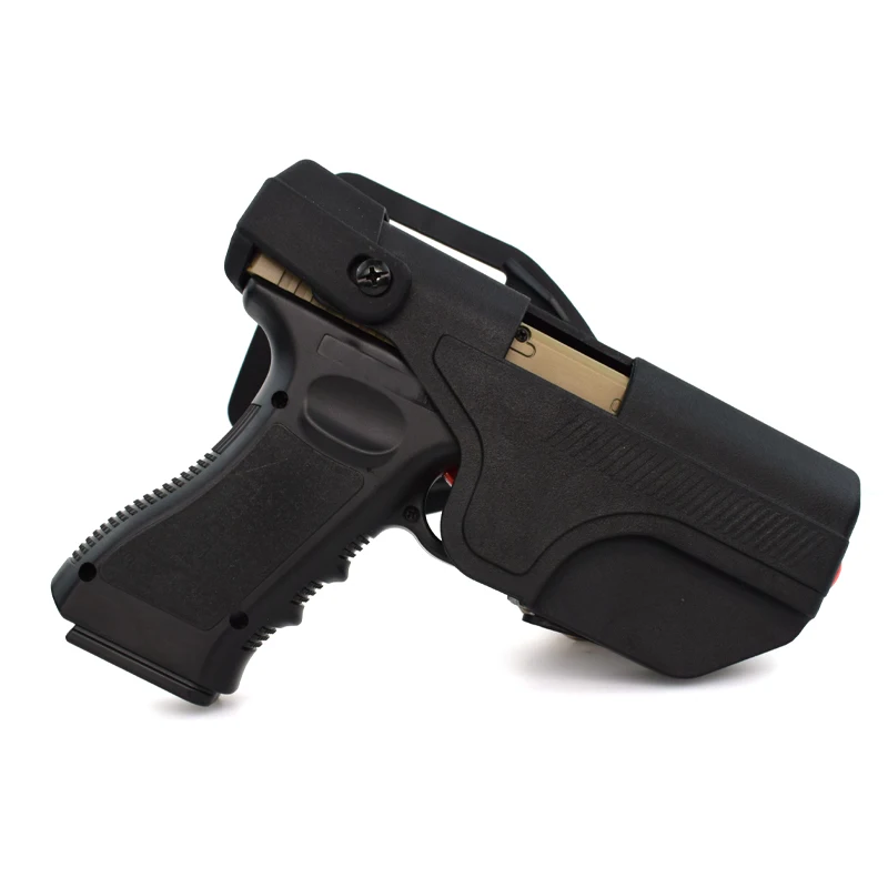 New Glock 17 Gun Belt Holster Military Police Gun Airsoft Pistol Case Right Hand Holster for Glock 17 19 22 23 31 32
New Glock 17 Gun Belt Holster Military Police Gun Airsoft Pistol Case Right Hand Holster for Glock 17 19 22 23 31 32
