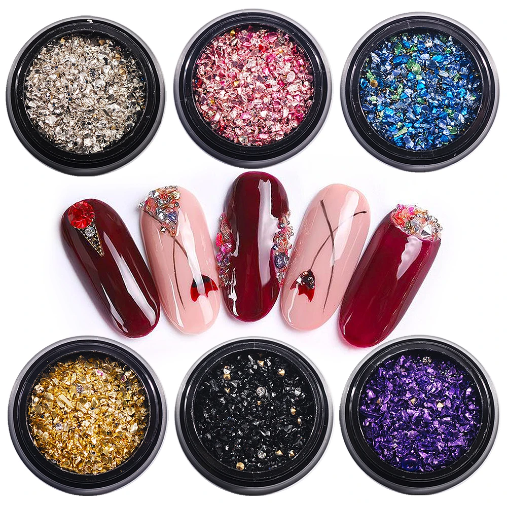 6 Style New York Storm Crushed Stone Irregular Small Elf Beads Mixing 3D Crystal Nail art Decoration Accessories Manicure Set
6 Style New York Storm Crushed Stone Irregular Small Elf Beads Mixing 3D Crystal Nail art Decoration Accessories Manicure Set