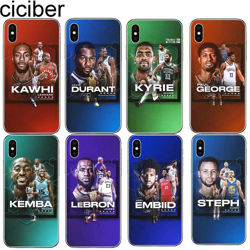 cicibers Basketball star James Phone Case for iphone 11 Pro Max X XR XS MAX 7 8 6 S Plus 5 5S SE Soft Silicone TPU Cover Fundas
cicibers Basketball star James Phone Case for iphone 11 Pro Max X XR XS MAX 7 8 6 S Plus 5 5S SE Soft Silicone TPU Cover Fundas