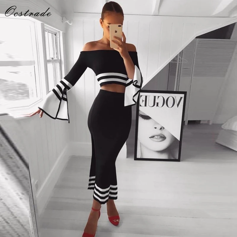 Ocstrade 2 Piece Bandage Dress 2019 Summer New Fashion Women Black and White Sexy Bodycon Two Piece Bandage Dress
Ocstrade 2 Piece Bandage Dress 2019 Summer New Fashion Women Black and White Sexy Bodycon Two Piece Bandage Dress