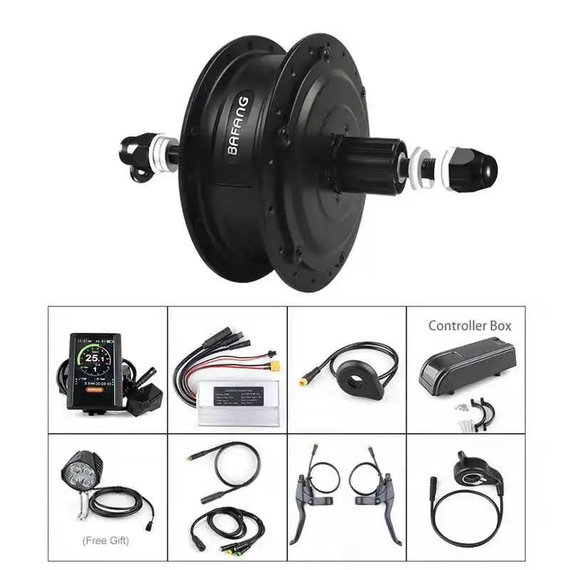 E-bike Bafang Rear Hub Motor 48V 500W Conversion Kits For 20 26 27.5 28 700C Wheels Disc V Brake Electric Bicycle DIY D DC Motor
E-bike Bafang Rear Hub Motor 48V 500W Conversion Kits For 20 26 27.5 28 700C Wheels Disc V Brake Electric Bicycle DIY D DC Motor