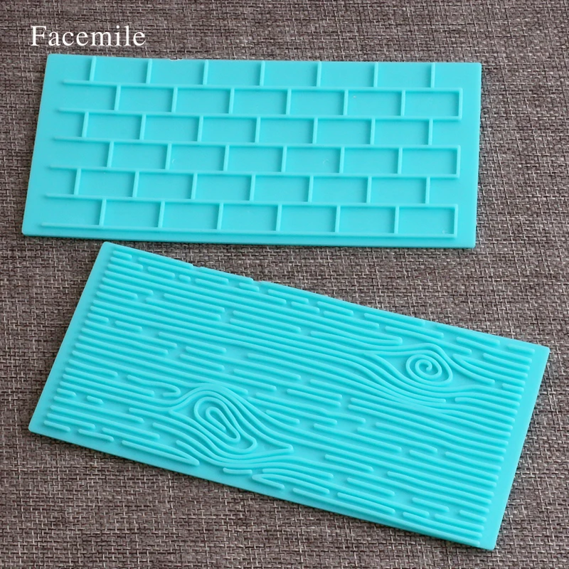 Tree Bark and Brick Wall Impression Moulds Gum Paste Impression Mat Fondant Cake Decorating Supplies Cupcake Decoration 52104
Tree Bark and Brick Wall Impression Moulds Gum Paste Impression Mat Fondant Cake Decorating Supplies Cupcake Decoration 52104