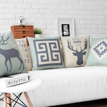 Nordic Styles Blue Deer Home Decor Pillow Flamingos Linen Cotton Cushion Decorative Throw Pillows Free Shipping
Nordic Styles Blue Deer Home Decor Pillow Flamingos Linen Cotton Cushion Decorative Throw Pillows Free Shipping