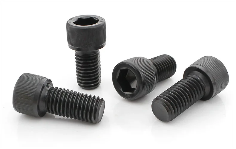 DIN912 12.9 grade bolts high strength Carbon steel hex socket screws M8 M10 screws black twill cylindrical head bolts 
DIN912 12.9 grade bolts high strength Carbon steel hex socket screws M8 M10 screws black twill cylindrical head bolts
