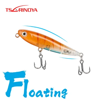 TSURINOYA 60mm 3.1g 60F 3pcs Floating Pencil Lure DW64 Quality Dog Walk Lure Set Surface Water Wobblers Finesse Trout Baits Hot
TSURINOYA 60mm 3.1g 60F 3pcs Floating Pencil Lure DW64 Quality Dog Walk Lure Set Surface Water Wobblers Finesse Trout Baits Hot