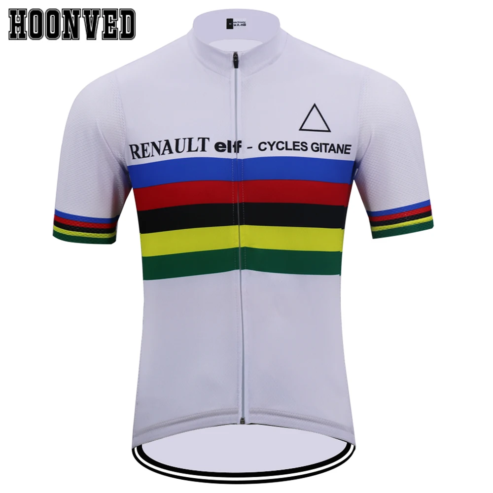 1981 The 2019 New team Man Champion RENAULT elf Cycling Jersey Summer Short Sleeves Triathlon Clothing maillot ciclismo hombre
1981 The 2019 New team Man Champion RENAULT elf Cycling Jersey Summer Short Sleeves Triathlon Clothing maillot ciclismo hombre