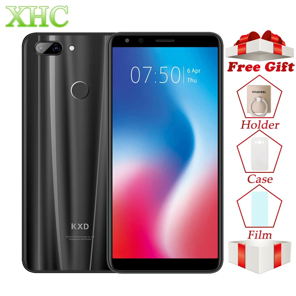 KXD K30 3GB 32GB Smartphone Face Fingerprint Unlock 5.7inch Android 8.1 MTK6750 Octa Core Dual SIM 13MP 8MP LTE 4G Mobile Phone
KXD K30 3GB 32GB Smartphone Face Fingerprint Unlock 5.7inch Android 8.1 MTK6750 Octa Core Dual SIM 13MP 8MP LTE 4G Mobile Phone