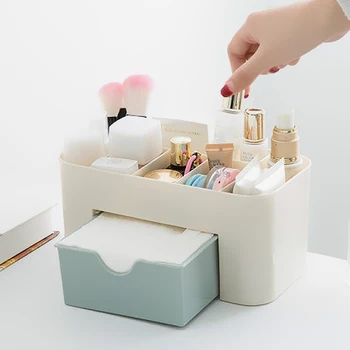 PP Cosmetic Storage Box Drawer Dragging Design Make Up Storage Box Dustproof Practical Storage Boxes For Bathroom Bedroom Office
PP Cosmetic Storage Box Drawer Dragging Design Make Up Storage Box Dustproof Practical Storage Boxes For Bathroom Bedroom Office