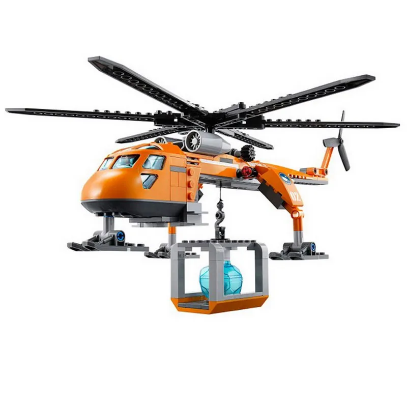 10439-BELA-City-Polar-Adventure-Arctic-Helicrane-Helicopter-Model-Building-Blocks-DIY-Figure-Toys-For-Children (1)