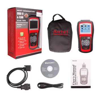 Autel AutoLink AL519 OBDII/EOBD Auto Code Scanner with 10 modes diagnosis TFT color display Work on ALL 1996 and newer vehicles
Autel AutoLink AL519 OBDII/EOBD Auto Code Scanner with 10 modes diagnosis TFT color display Work on ALL 1996 and newer vehicles