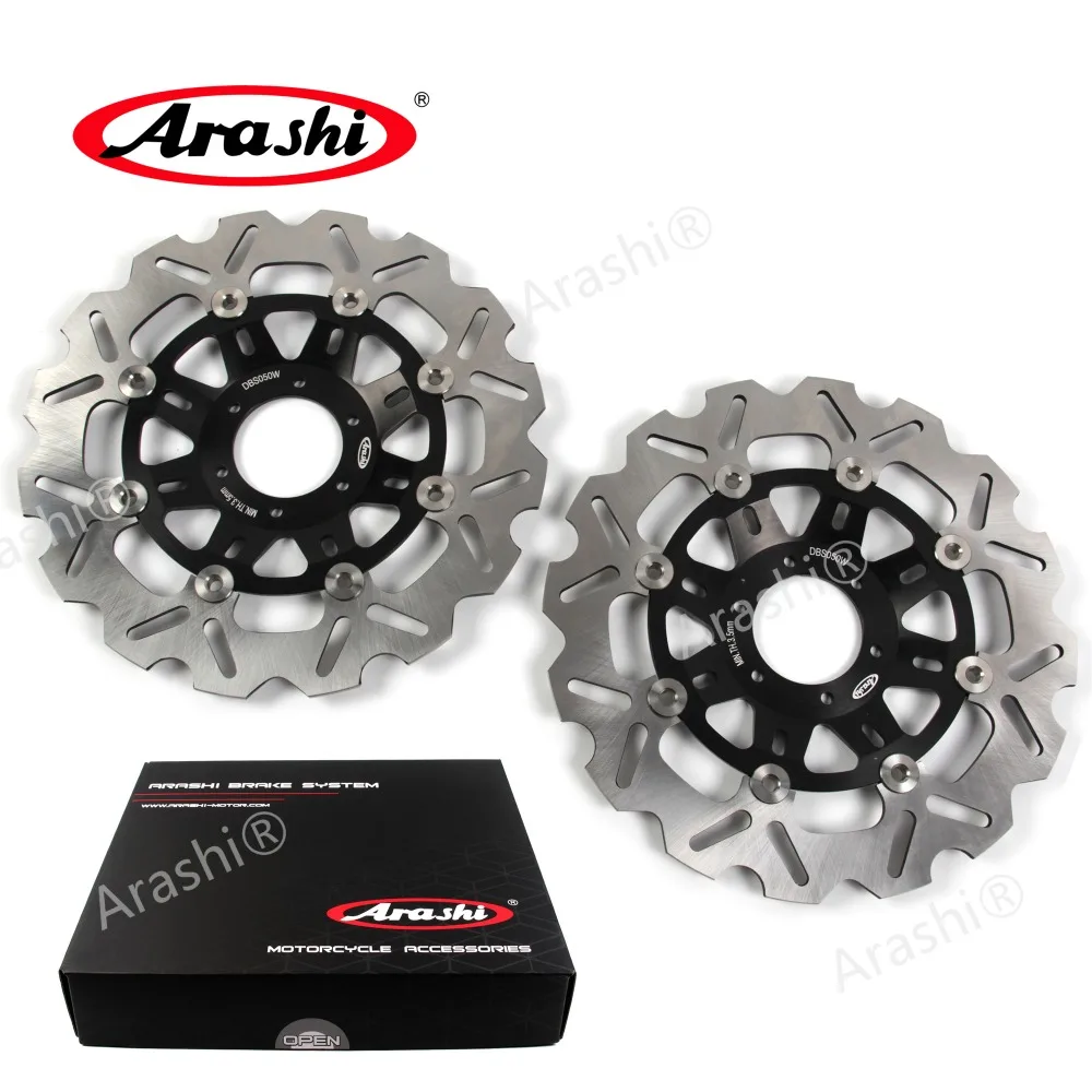 

Arashi 1 Pair For HONDA NSR250R MC18 MC21 MC28 1988 - 1998 CNC Full Floating Front Brake Disc Rotors NSR 250 R 1989 1990 1991