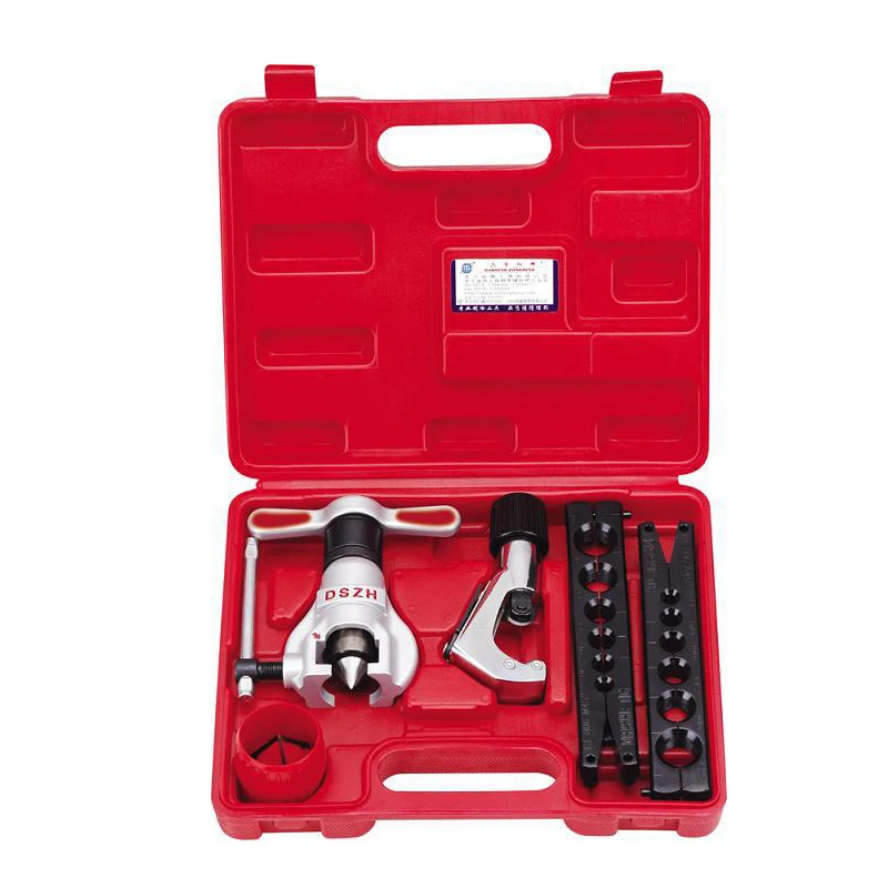 Freeshipping DHL Ratchet Eccentric Cone Type Flaring Tool (RCT-N806AM-L) 1/4" to 3/4" and 6mm to 19mm
Freeshipping DHL Ratchet Eccentric Cone Type Flaring Tool (RCT-N806AM-L) 1/4" to 3/4" and 6mm to 19mm