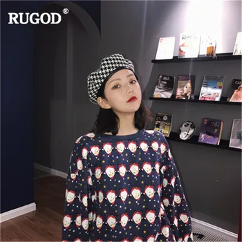RUGOD Loose Fashion Women Sweatshirts Cartoon Casual O-Neck Women Tops Cotton Warm Winter Pullovers sudadera mujer
RUGOD Loose Fashion Women Sweatshirts Cartoon Casual O-Neck Women Tops Cotton Warm Winter Pullovers sudadera mujer