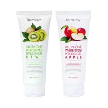 FARM STAY All In One Whitening Peeling Gel 180ml Facial Cleanser Natural Whitening Brightening Face Exfoliator Scrubs Polishes
FARM STAY All In One Whitening Peeling Gel 180ml Facial Cleanser Natural Whitening Brightening Face Exfoliator Scrubs Polishes