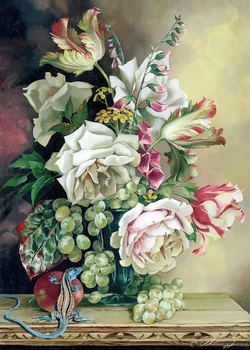 3D Full Drill Diamond Painting Diamond Stone Pictures New Needlework Cross Stitch Diamond Mosaic Embroidery Kit Flower And Fruit
3D Full Drill Diamond Painting Diamond Stone Pictures New Needlework Cross Stitch Diamond Mosaic Embroidery Kit Flower And Fruit