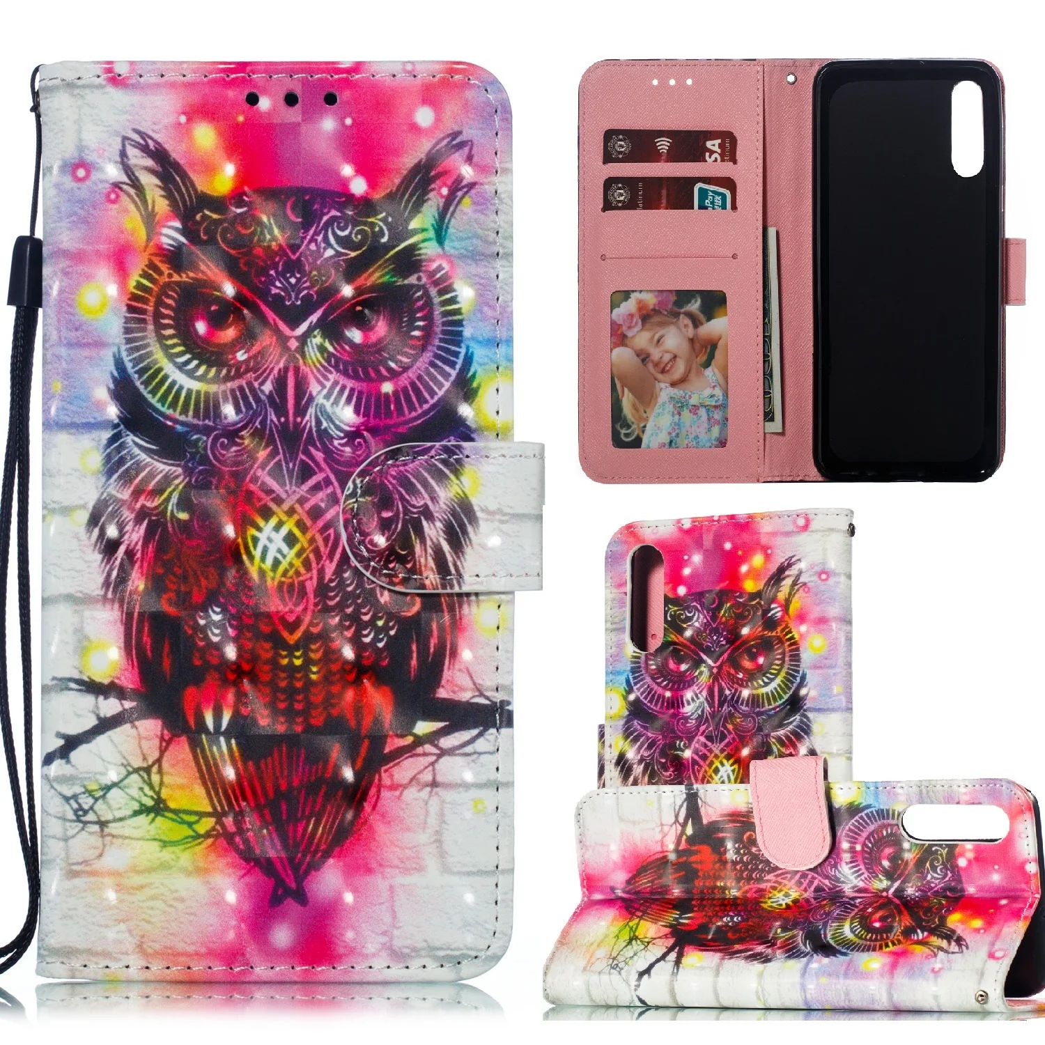 3D Fashion Flip Leather Case For Samsung Galaxy A50 A30 A10 A20 A40 A70 M10 M20 S10 Plus S10E coque with stand Card Holder
3D Fashion Flip Leather Case For Samsung Galaxy A50 A30 A10 A20 A40 A70 M10 M20 S10 Plus S10E coque with stand Card Holder