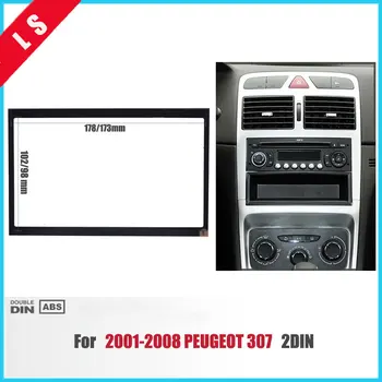 2 Din Car Refitting Radio Fascia for 2001-2008 PEUGEOT 307 2Din Dash Mount Kit Adaptor CD Trim Panel Auto Stereo Audio Frame
2 Din Car Refitting Radio Fascia for 2001-2008 PEUGEOT 307 2Din Dash Mount Kit Adaptor CD Trim Panel Auto Stereo Audio Frame