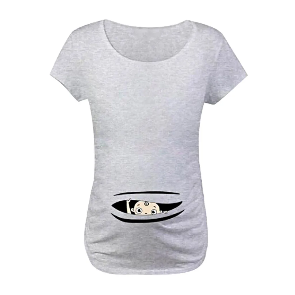 Women Short Sleeve Pregnant Maternity Nursing Print T-Shirt Blouse Tops cotton gravidas gestantes roupa maternidade maternity
Women Short Sleeve Pregnant Maternity Nursing Print T-Shirt Blouse Tops cotton gravidas gestantes roupa maternidade maternity