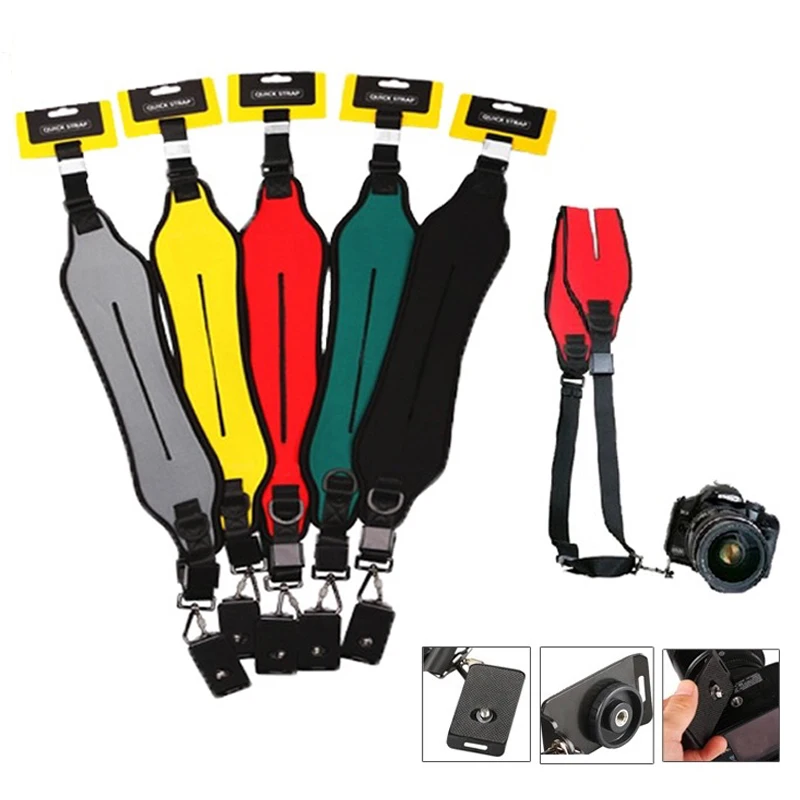 New Quick Camera Strap Rapid Single Shoulder Sling Belt Neck Strap for Canon Nikon Sony Pentax Panasonic Olympus DSLR Cameras
New Quick Camera Strap Rapid Single Shoulder Sling Belt Neck Strap for Canon Nikon Sony Pentax Panasonic Olympus DSLR Cameras