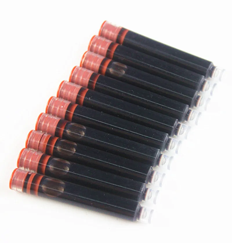10PCS/pack coffee Universal Fountain Pen Ink Sac Cartridges Pen Refill Office Stationery caliber 3mm
10PCS/pack coffee Universal Fountain Pen Ink Sac Cartridges Pen Refill Office Stationery caliber 3mm