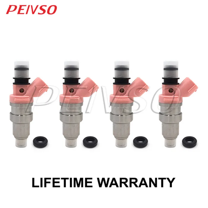 4x 23209-11050 23250-11050 fuel injector for TOYOTA General STARLET 1.3L 4EFE 89~98 COROLLA 1.5L 5EFE 91~01
4x 23209-11050 23250-11050 fuel injector for TOYOTA General STARLET 1.3L 4EFE 89~98 COROLLA 1.5L 5EFE 91~01