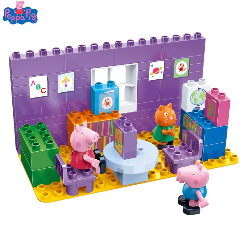 New Genuine Peppa Pig Action Figure Sceney Toy at Library with Peppa George Candy Figure Other Accessories Kids Birthday Toy
New Genuine Peppa Pig Action Figure Sceney Toy at Library with Peppa George Candy Figure Other Accessories Kids Birthday Toy