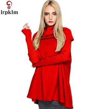Women Winter Autumn High Collar Sweater Irregular Long Sleeve Loose Sweaters For Female Winter Pullover Wool Knitted Clothes
Women Winter Autumn High Collar Sweater Irregular Long Sleeve Loose Sweaters For Female Winter Pullover Wool Knitted Clothes