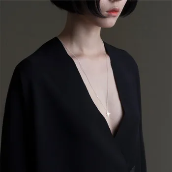 65CM Women's Authentic 925 Sterling silver Star Pendants Sweater Long necklace Fine Jewelry Charm x266
65CM Women's Authentic 925 Sterling silver Star Pendants Sweater Long necklace Fine Jewelry Charm x266