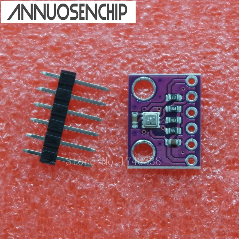 WS16 BME280 I2C/SPI High Precision Atmospheric 3.3V Digital Temperature Humidity Barometric Pressure Altitude Sensor Module
WS16 BME280 I2C/SPI High Precision Atmospheric 3.3V Digital Temperature Humidity Barometric Pressure Altitude Sensor Module