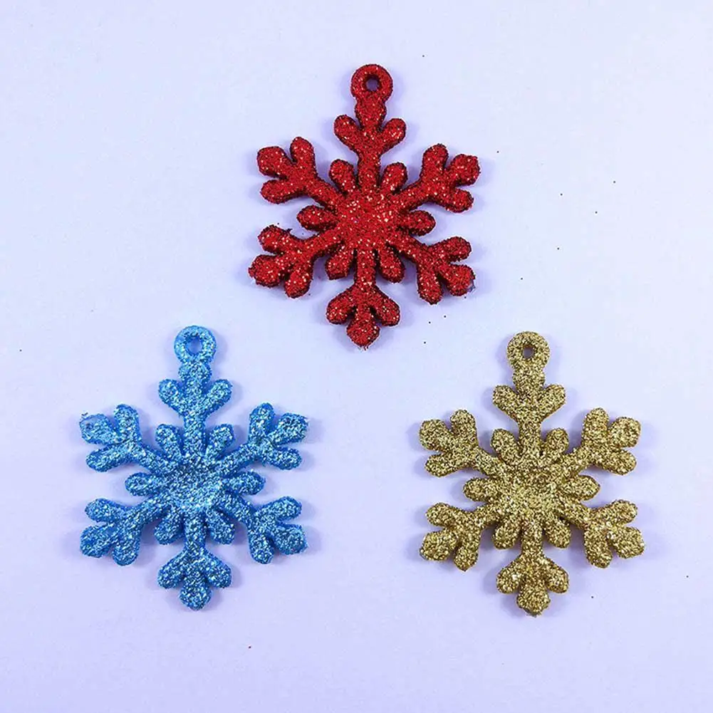 LanLan 24Pcs Stylish Glitter Snowflakes Shaped Hanging Pendents for Stage Props Party Christmas Tree Ornaments Home Decor
LanLan 24Pcs Stylish Glitter Snowflakes Shaped Hanging Pendents for Stage Props Party Christmas Tree Ornaments Home Decor