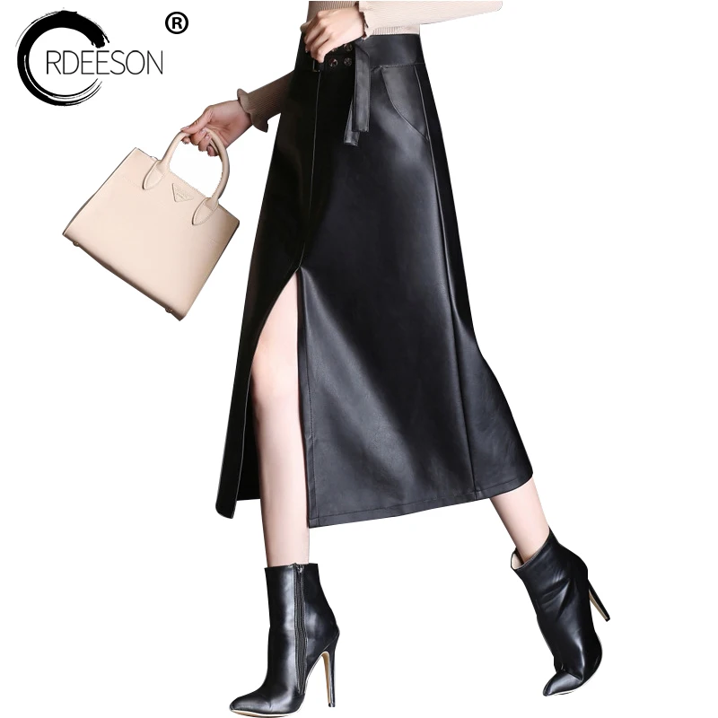 ORDEESON Mid Calf Midi Long Skirt Leather Skirt Plus Size Faux Leather Winter Black High Waist Skirts Womens A Line M-XXXL
ORDEESON Mid Calf Midi Long Skirt Leather Skirt Plus Size Faux Leather Winter Black High Waist Skirts Womens A Line M-XXXL