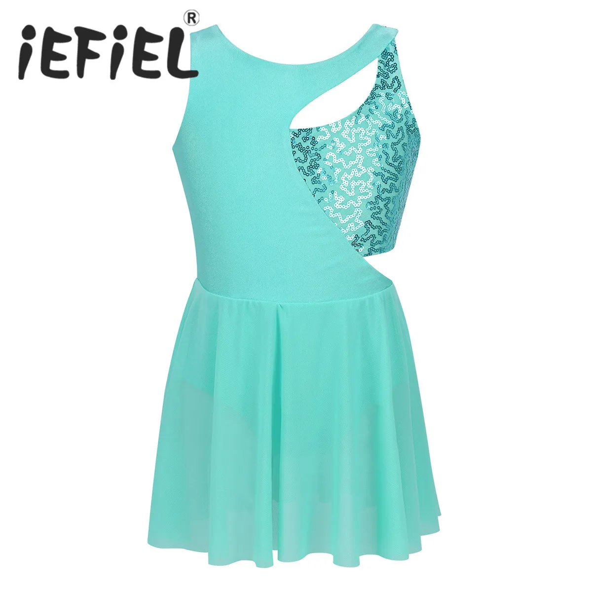 Kids Ballet Leotard Children Asymmetrical Shiny Sequins Keyholes Ballet Tutu Dress Figure Skating Stage Lyrical Dance Costumes
Kids Ballet Leotard Children Asymmetrical Shiny Sequins Keyholes Ballet Tutu Dress Figure Skating Stage Lyrical Dance Costumes