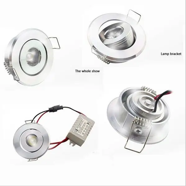 1W mini high power Recessed Led Downlight AC85v- 260v 110LM with LED Driver warm pure white cool white
1W mini high power Recessed Led Downlight AC85v- 260v 110LM with LED Driver warm pure white cool white