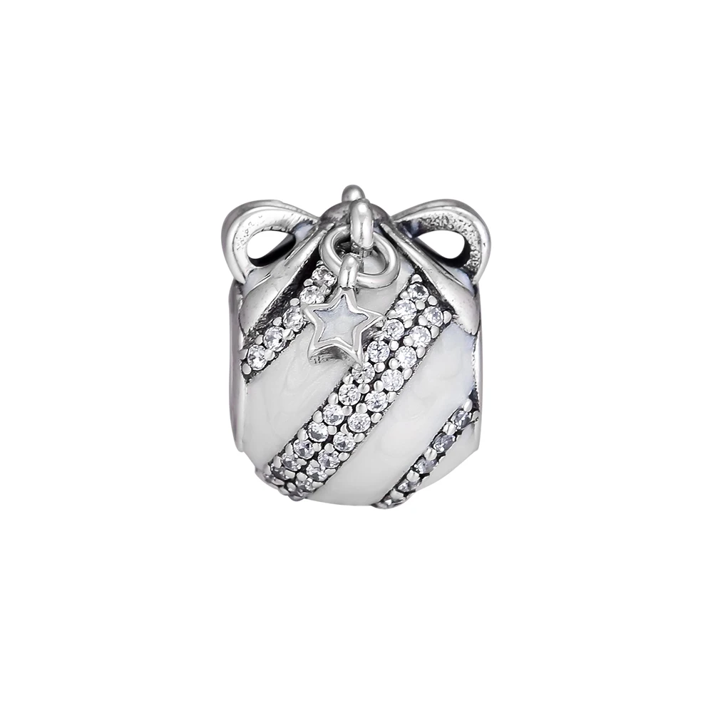 925 Sterling Silver Limited Edition Silver Christmas Ornament Charm Fit for Bracelet Charm For Women Making Jewelry Gift
925 Sterling Silver Limited Edition Silver Christmas Ornament Charm Fit for Bracelet Charm For Women Making Jewelry Gift