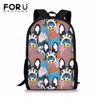 FORUDESIGNS Children School Bags French Bulldog Printing Schoolbag for Kids Kawaii Shoulder Bagpack Softback Teenager Large Bags
FORUDESIGNS Children School Bags French Bulldog Printing Schoolbag for Kids Kawaii Shoulder Bagpack Softback Teenager Large Bags