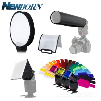 Universal 30cm /12" Portable Round Softbox+Honeycomb Grid+Pop Up flash diffuser+20 Color Gels Filter Card For Canon Nikon Godox
Universal 30cm /12" Portable Round Softbox+Honeycomb Grid+Pop Up flash diffuser+20 Color Gels Filter Card For Canon Nikon Godox