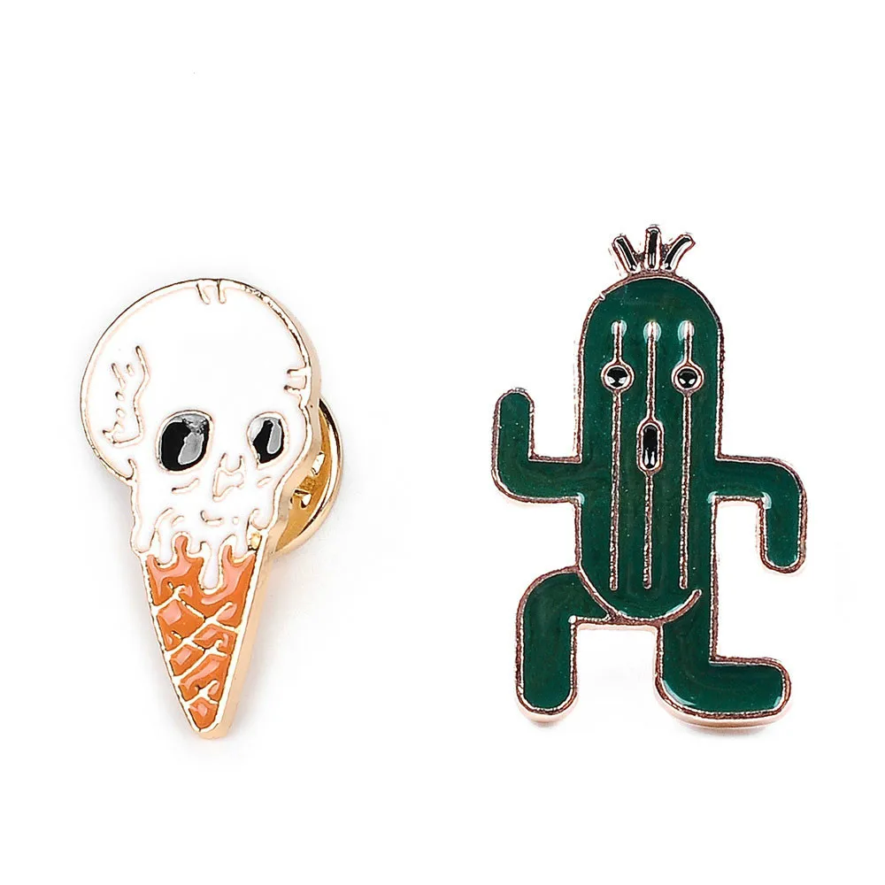 1 PC Kawaii Ice Cream Badges for Clothing Cartoon Cactus Brooch Icons on The Backpack Metal Pin Brooches
1 PC Kawaii Ice Cream Badges for Clothing Cartoon Cactus Brooch Icons on The Backpack Metal Pin Brooches