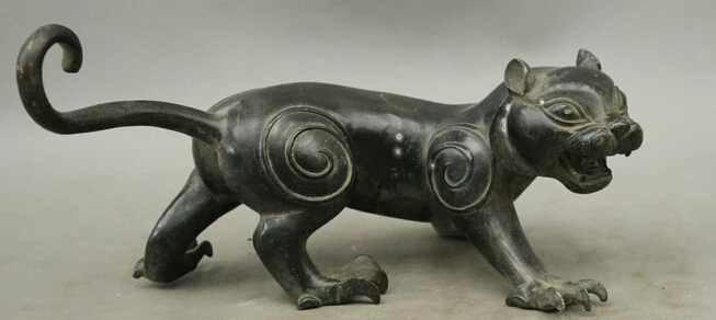 006996 China Chinese Folk Bronze Copper Animals Wealth Cat Tiger Claw Statue Sculpture
006996 China Chinese Folk Bronze Copper Animals Wealth Cat Tiger Claw Statue Sculpture