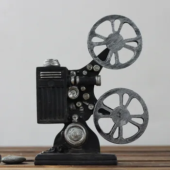 Antique Imitation Resin Vintage Movie Projector Model Creative Home Decoration Gifts Photo Props 19.2*14.3*4.8CM
Antique Imitation Resin Vintage Movie Projector Model Creative Home Decoration Gifts Photo Props 19.2*14.3*4.8CM