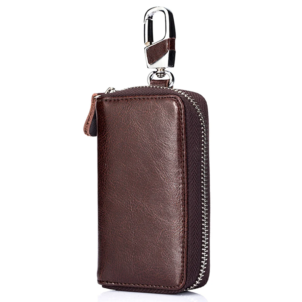 Cross-border for key multi-functional zipper leather large-volume wholesale custom men's key bag women's waist hanging
Cross-border for key multi-functional zipper leather large-volume wholesale custom men's key bag women's waist hanging